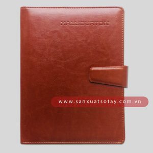 Sổ Tay Da Pu Halliburton