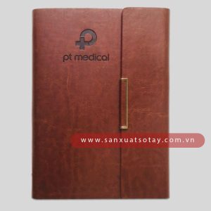 Sổ Bìa Da Pu Cao Cấp Pt Medical