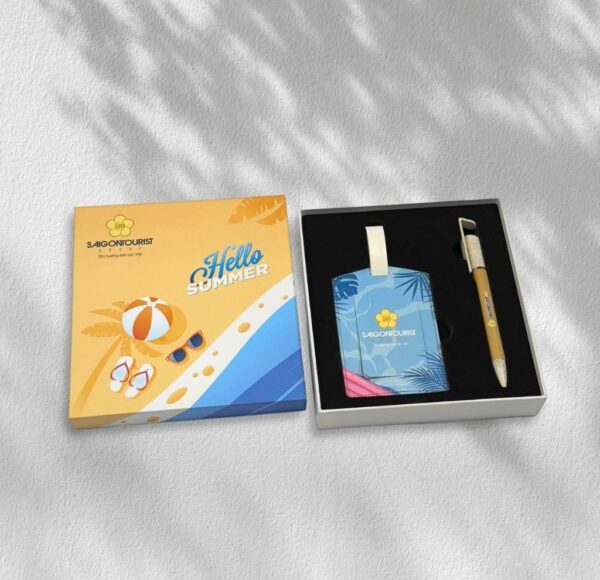 Bộ Quà Tặng Đồng Hành DL03 - Set Quà Tặng Du Lịch - In Trống Đồng